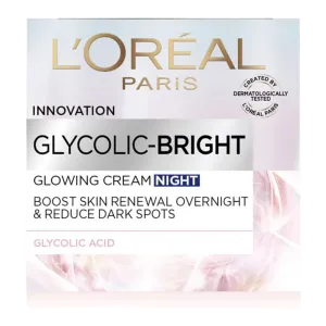L'Oreal Glycolic-Bright Glowing Night Cream 50.0ml