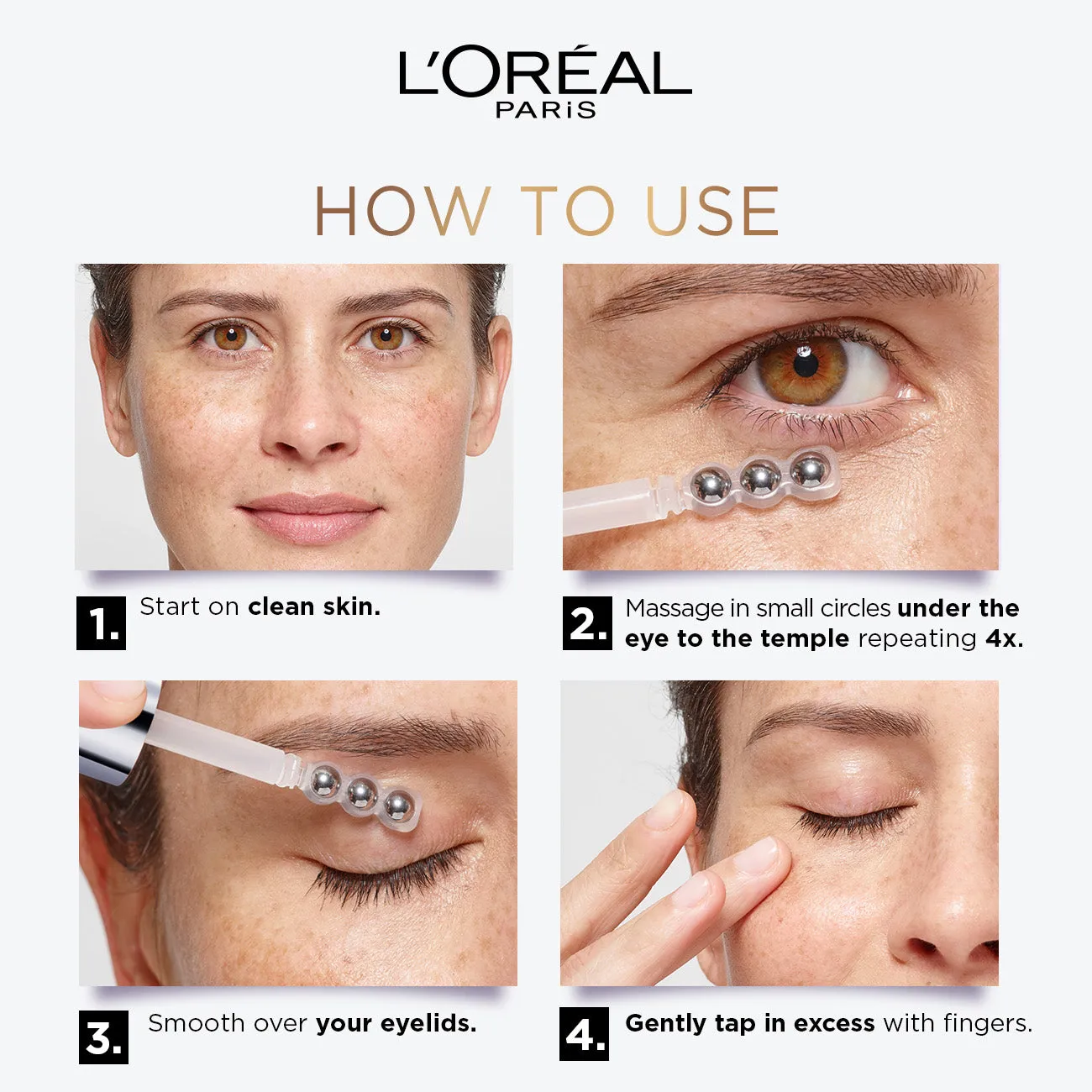 L'Oreal Paris Glycolic Bright Eye Serum with 3% Glycolic Acid    Vitamin CG   Niacinamide 20ML