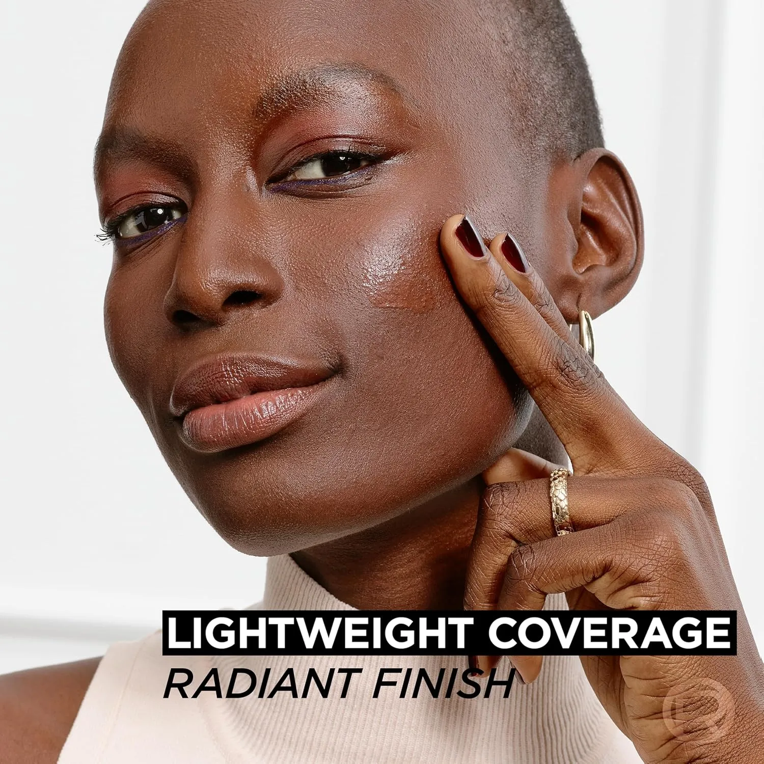 L'Oreal Paris True Match Nude Hyaluronic Tinted Serum Foundation with 1% Hyaluronic acid, Deep 8-10, 1 fl. oz.