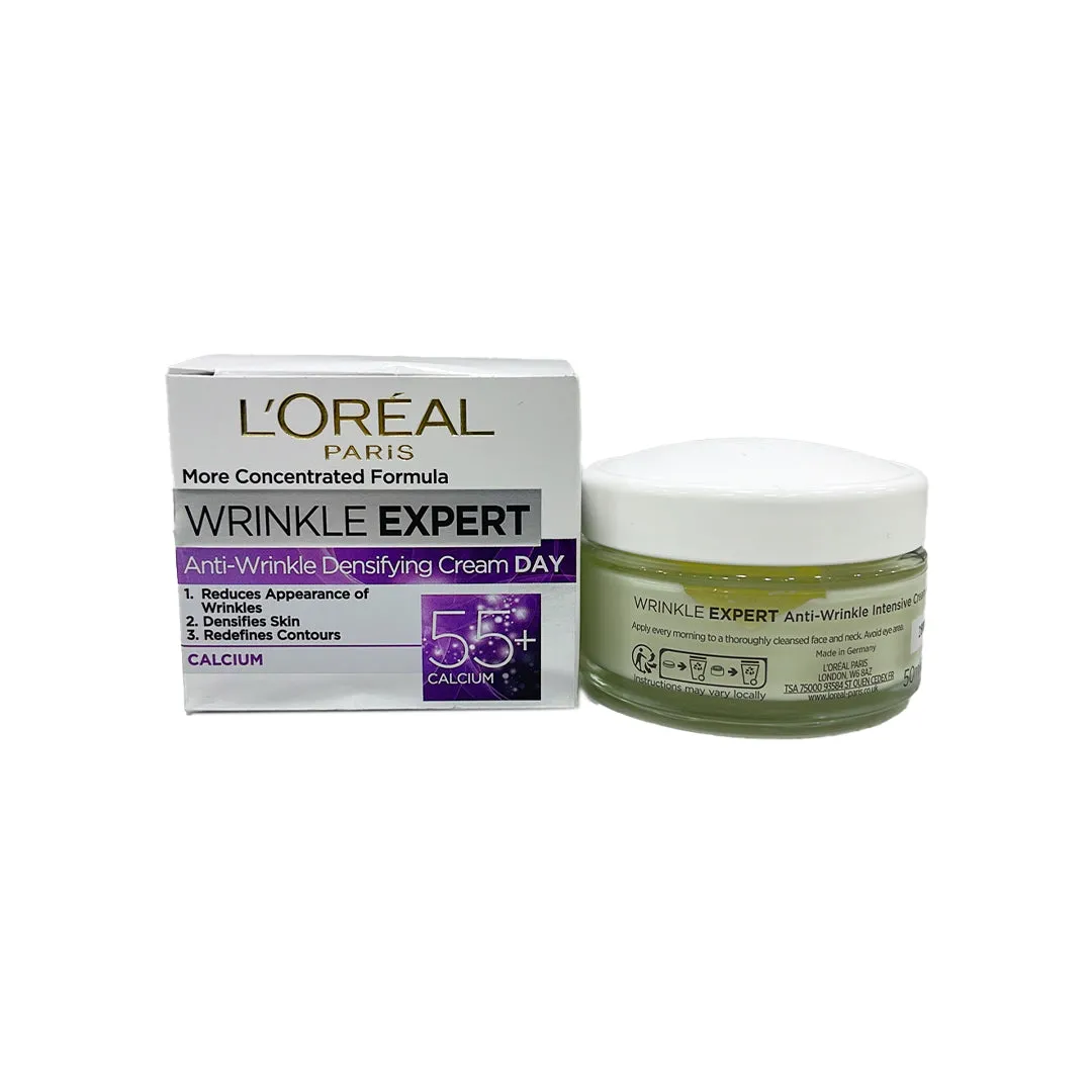 Loreal Wrinkle Expert Anti Wrinkle Restoring Day Cream 55  50ml لوريال رينكل إكسبرت كريم نهاري مضاد للتجاعيد  55