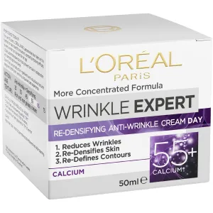 Loreal Wrinkle Expert Anti Wrinkle Restoring Day Cream 55  50ml لوريال رينكل إكسبرت كريم نهاري مضاد للتجاعيد  55