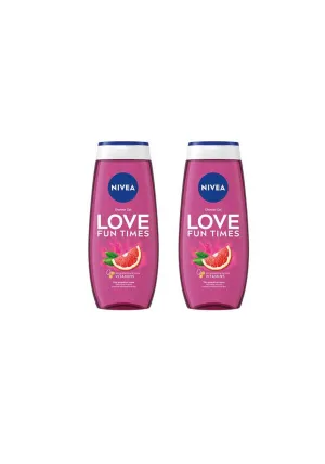 Love Fun Times Shower Gel Twin Pack
