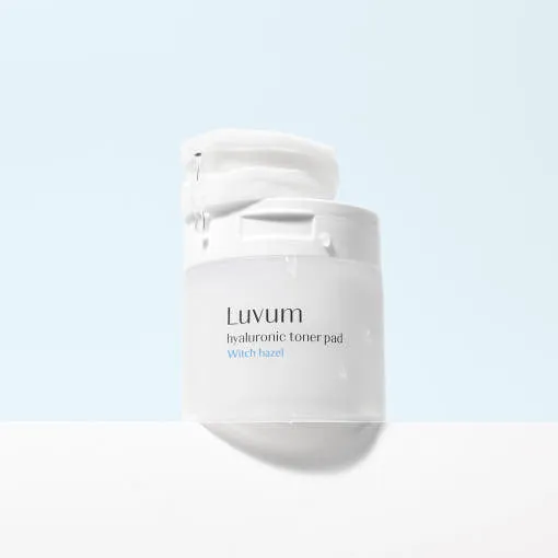 Luvum Witch Hazel Hyaluronic Toner Pad 130ml