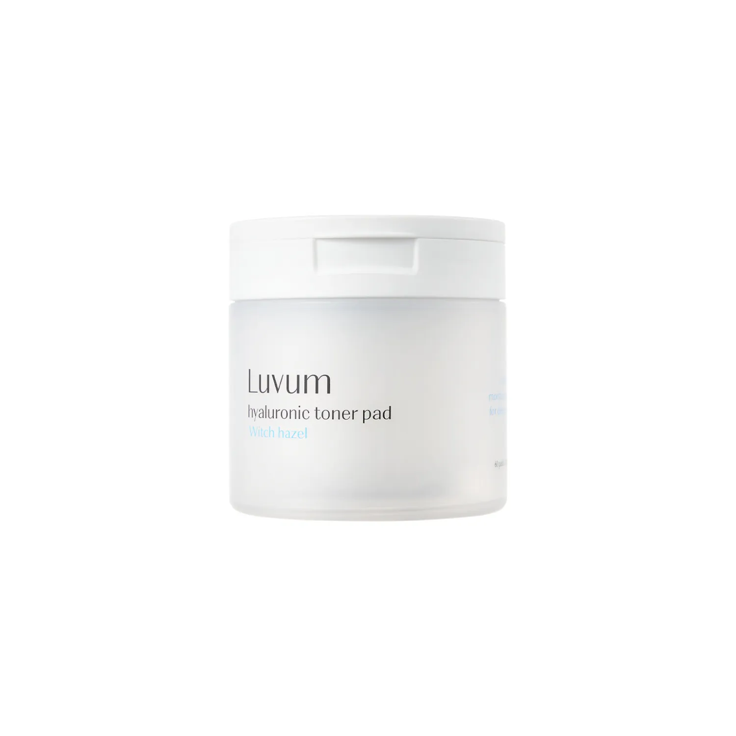 Luvum Witch Hazel Hyaluronic Toner Pad 130ml
