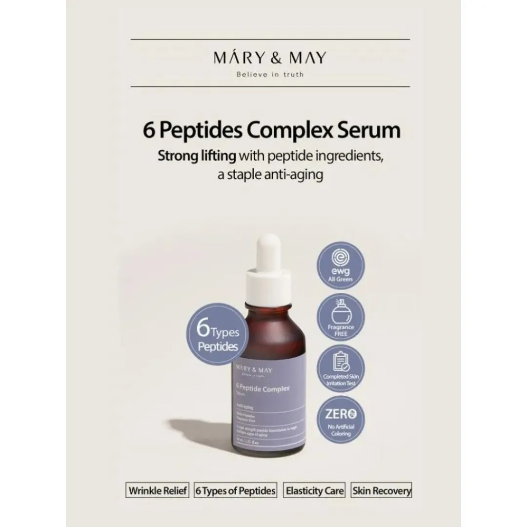 Mary&May 6 Peptide complex Serum
