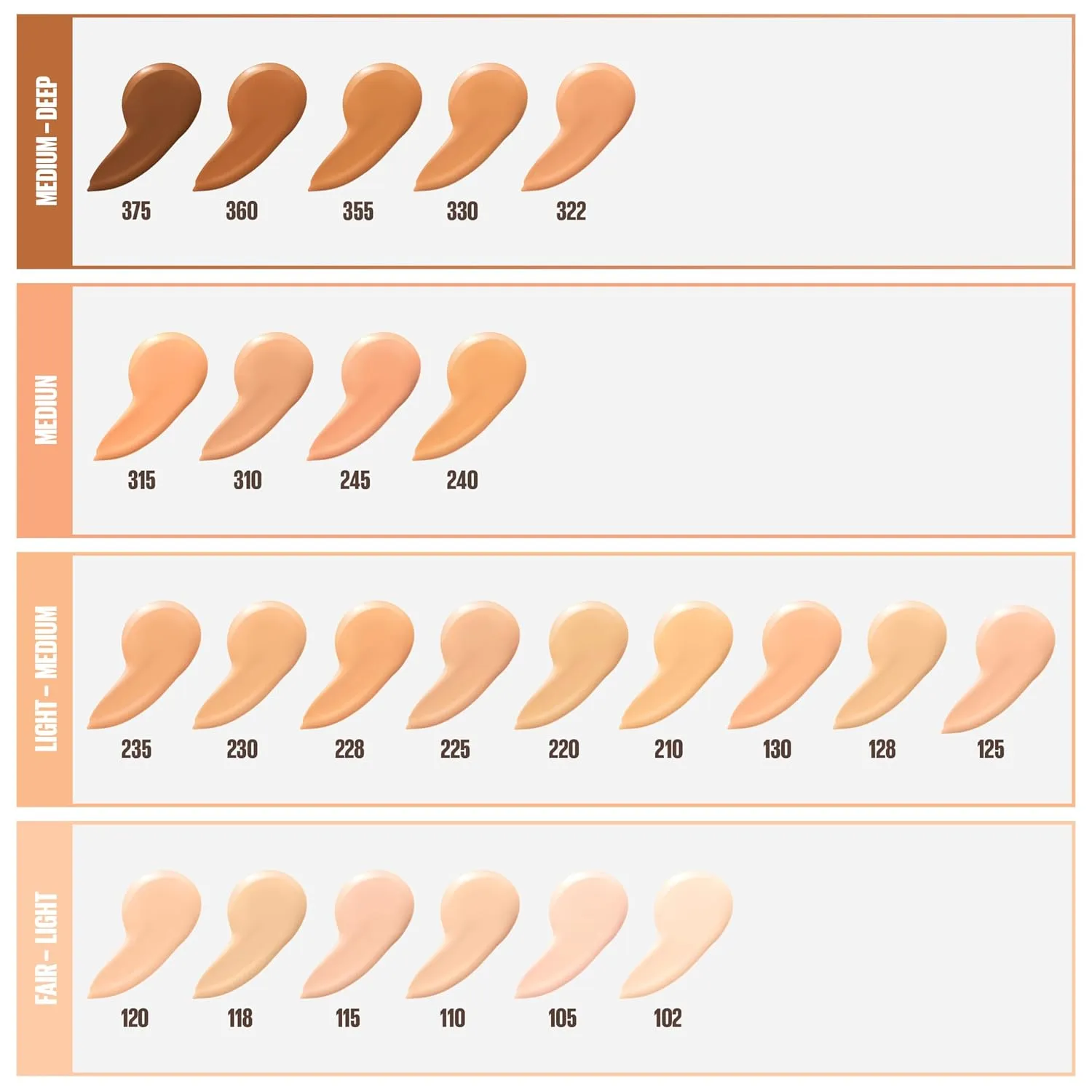 Maybelline Fit Me Dewy   Smooth Liquid Foundation Makeup, Fair Ivory, 1 Count (Packaging May Vary)