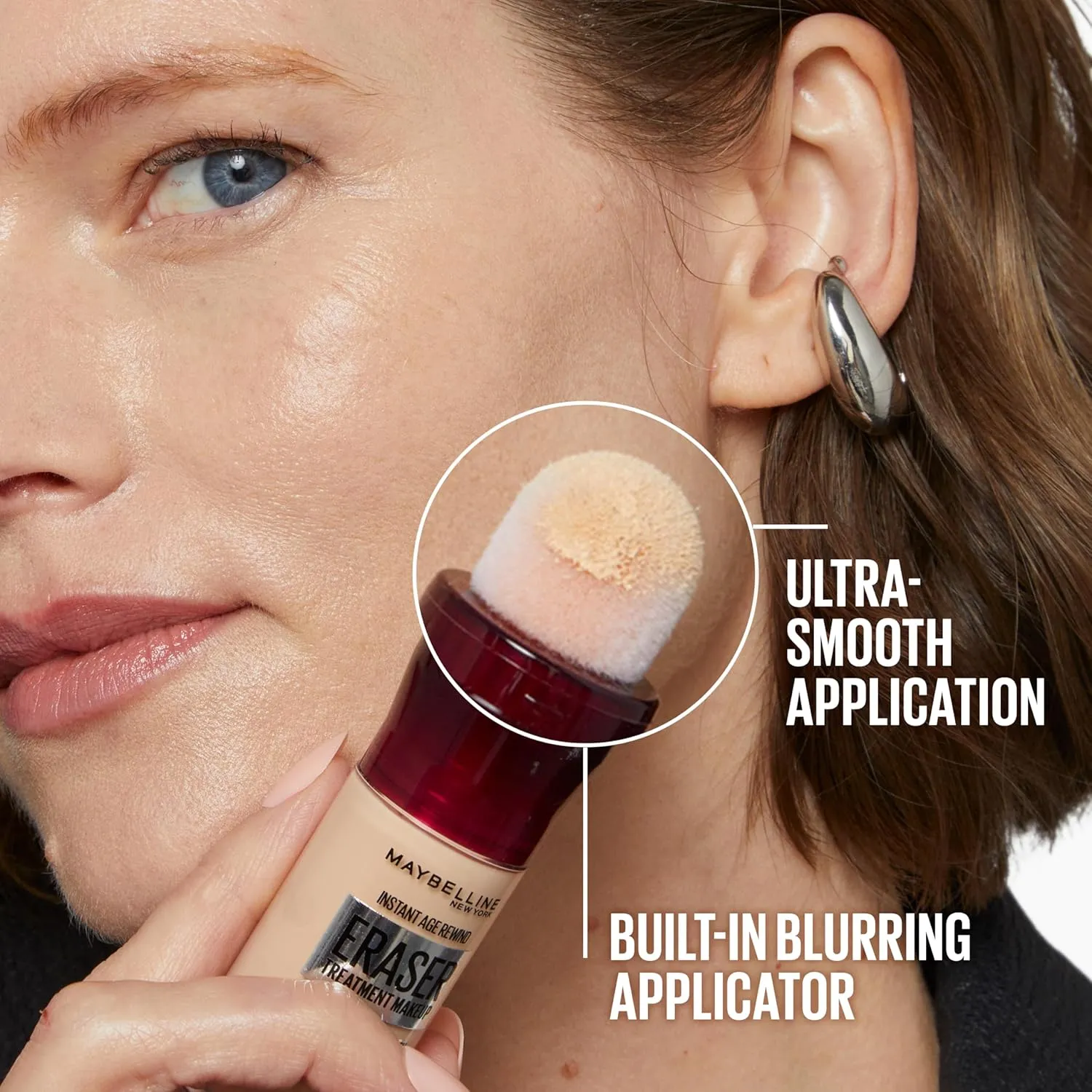 Maybelline Instant Age Rewind Eraser Foundation with SPF 20 and Moisturizing ProVitamin B5, 130, 1 Count (Packaging May Vary)
