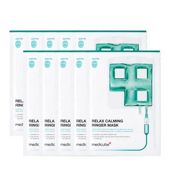 MEDICUBE Calming Ringer Masks 10ea