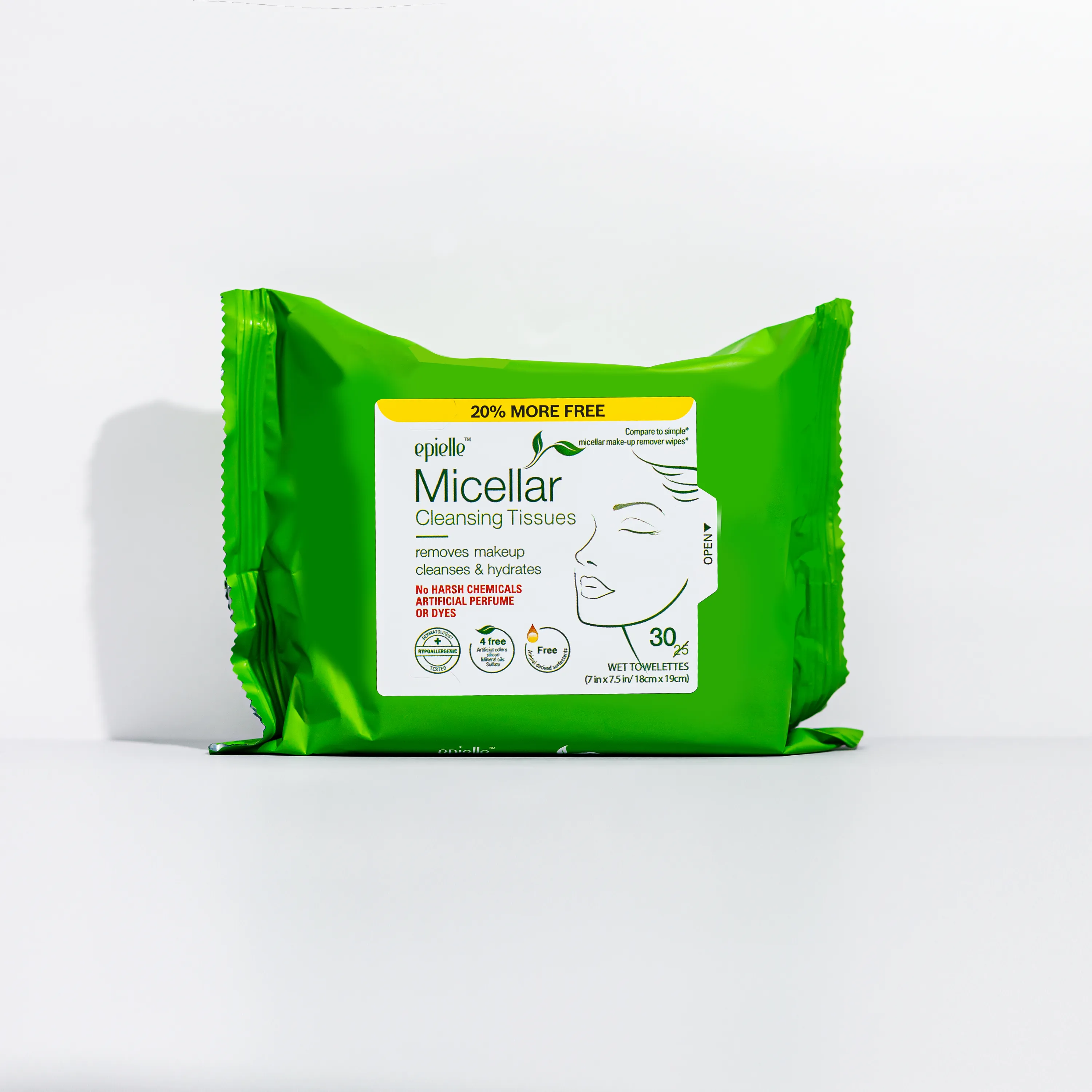 Micellar Cleansing Tissues | 30ct
