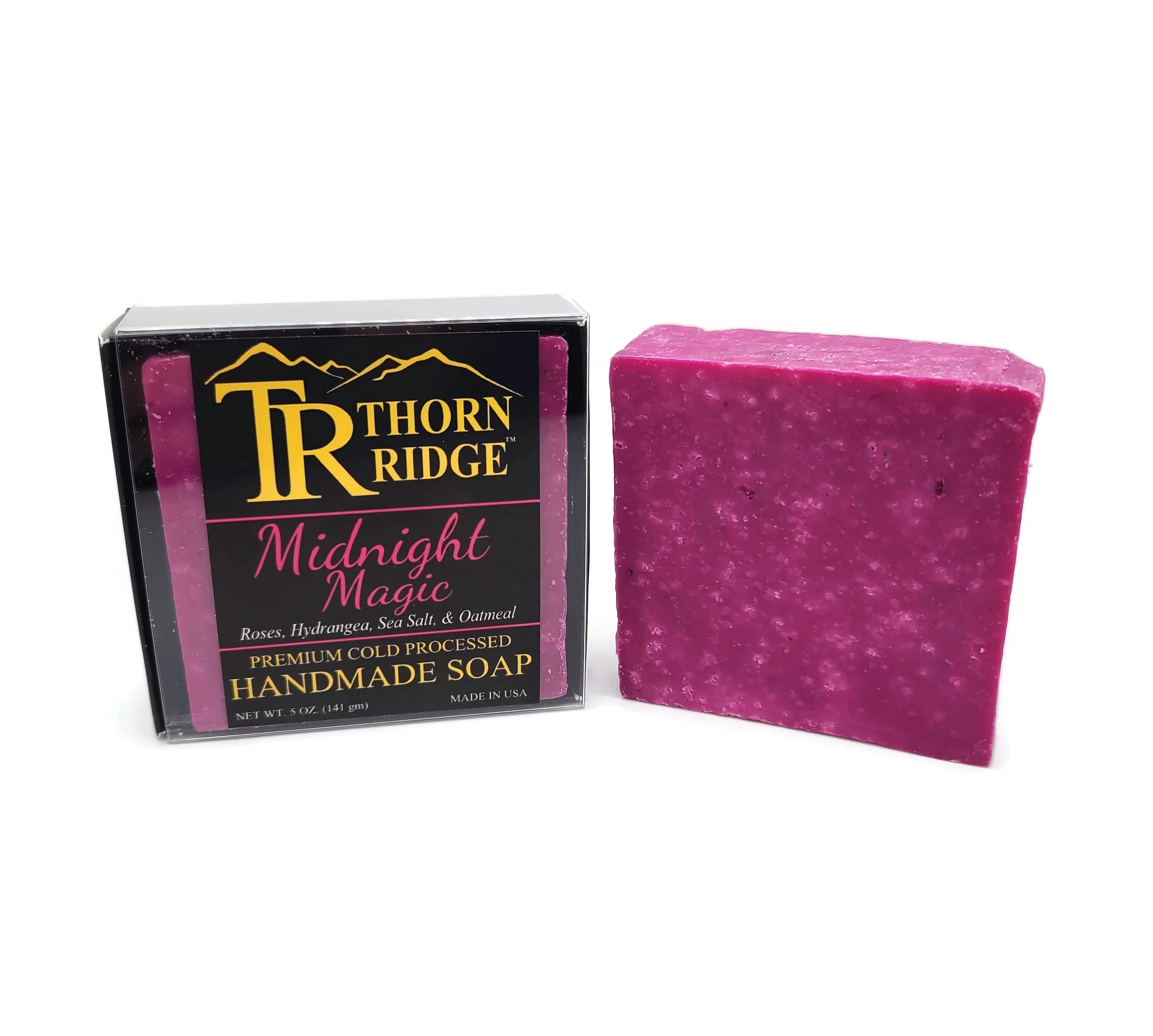 Midnight Magic: Florals, Sea Salt, Oatmeal Soap