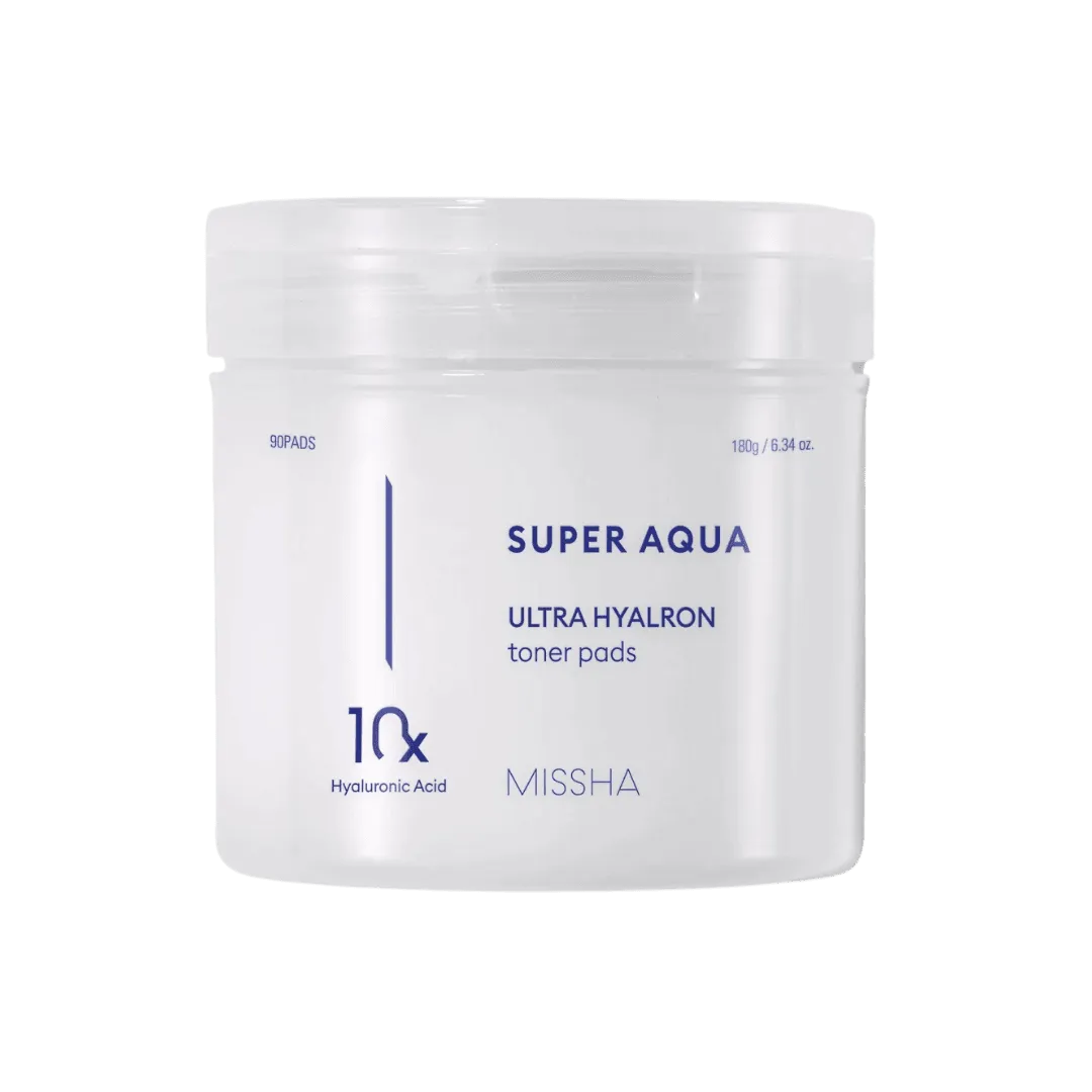 MISSHA Super Aqua Ultra Hyalron Toner Pads 180g/ 90pcs