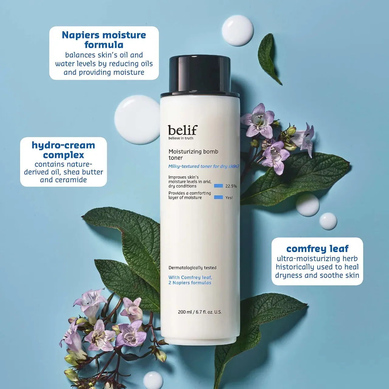 Moisturizing Bomb Toner with Ceramide