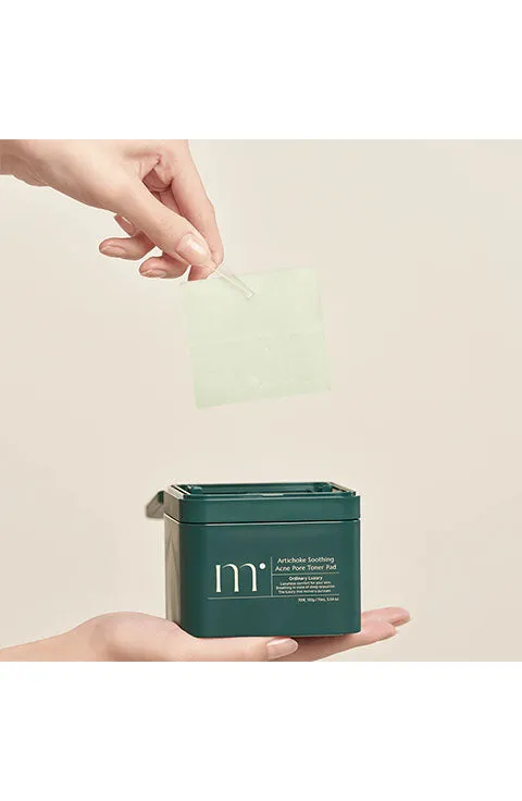 MOLVANY ARTICHOKE SOOTHING ACNE PORE TONER PAD