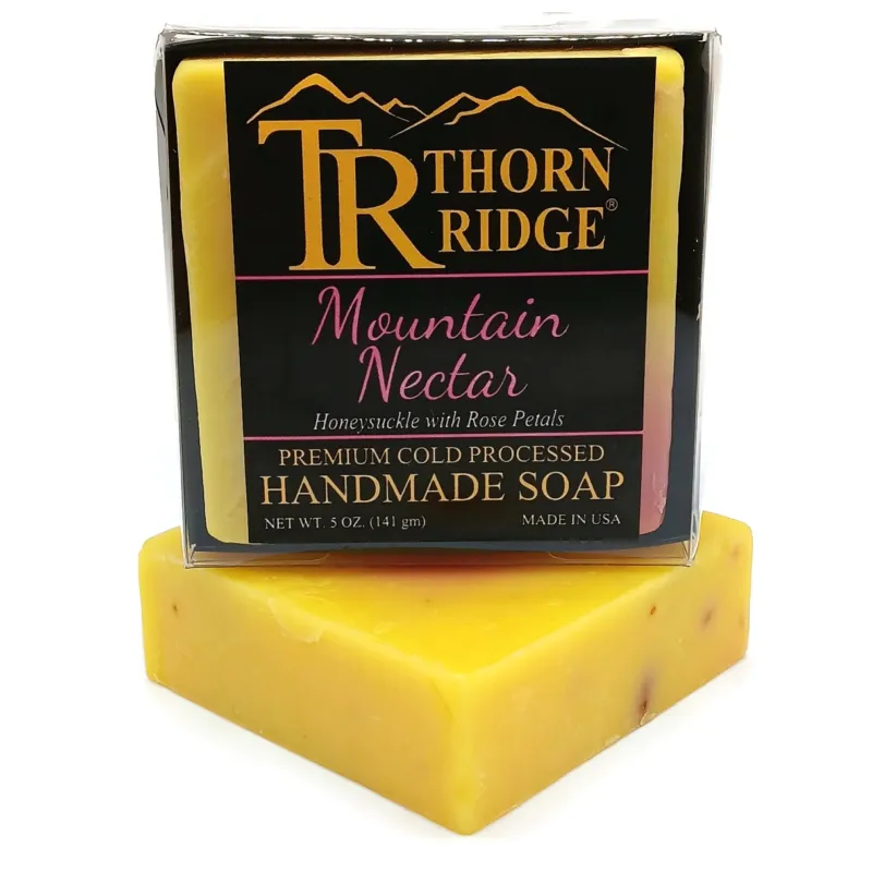 Mountain Nectar: Honeysuckle Soap