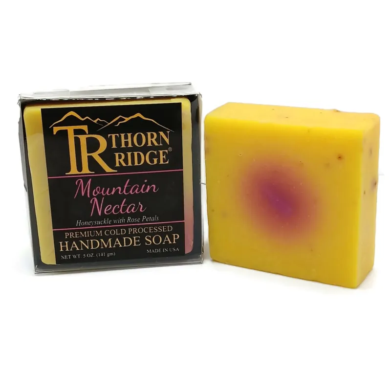 Mountain Nectar: Honeysuckle Soap