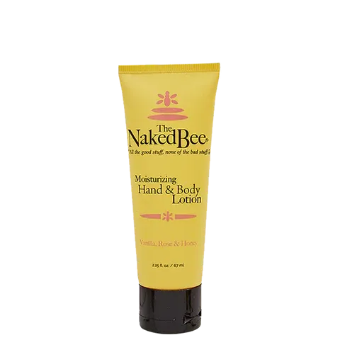 Naked Bee Vanilla Rose Hand & Body Lotion (2.25 oz.)