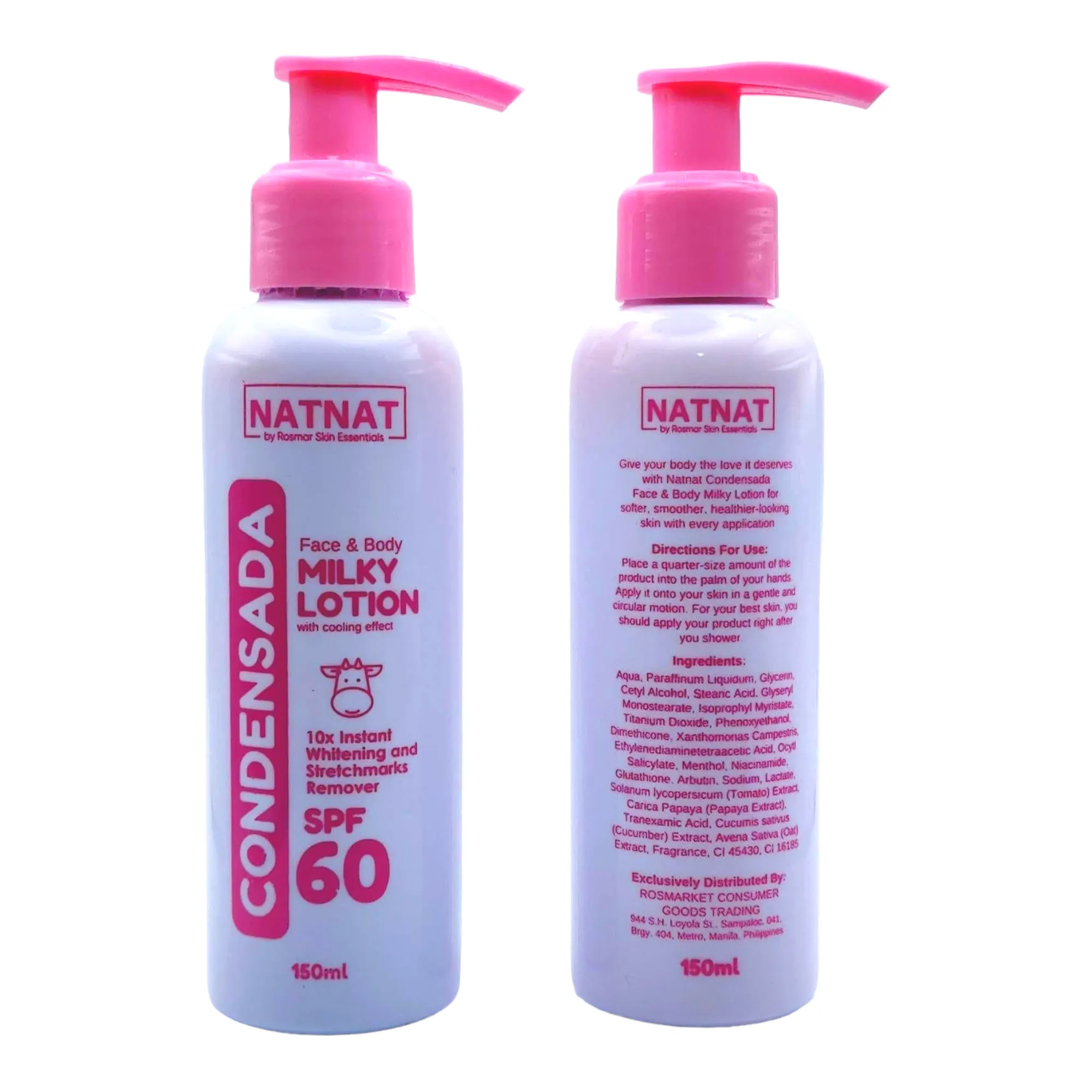 NATNAT - Condensada Face and Body Milky Lotion SPF 60 - 150 ml