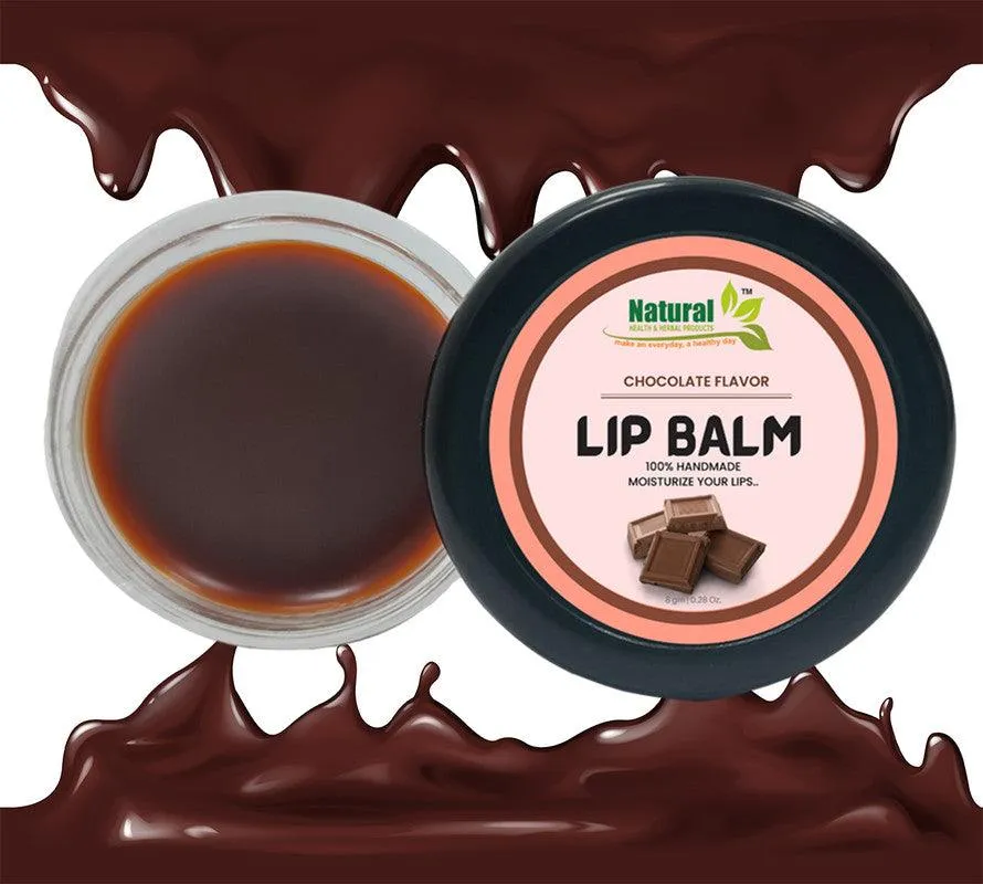 Natural Health and Herbal products Revitalize with Chocolate Flavour: Brown Tinted Lip Balm for Gorgeous Lips Soft Lips | 12 Hrs Miniaturization | Long Lasting | Romantic Lips | Kissable Lips- 8g