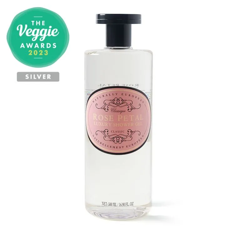 Naturally European Rose Petal Shower Gel 500ml