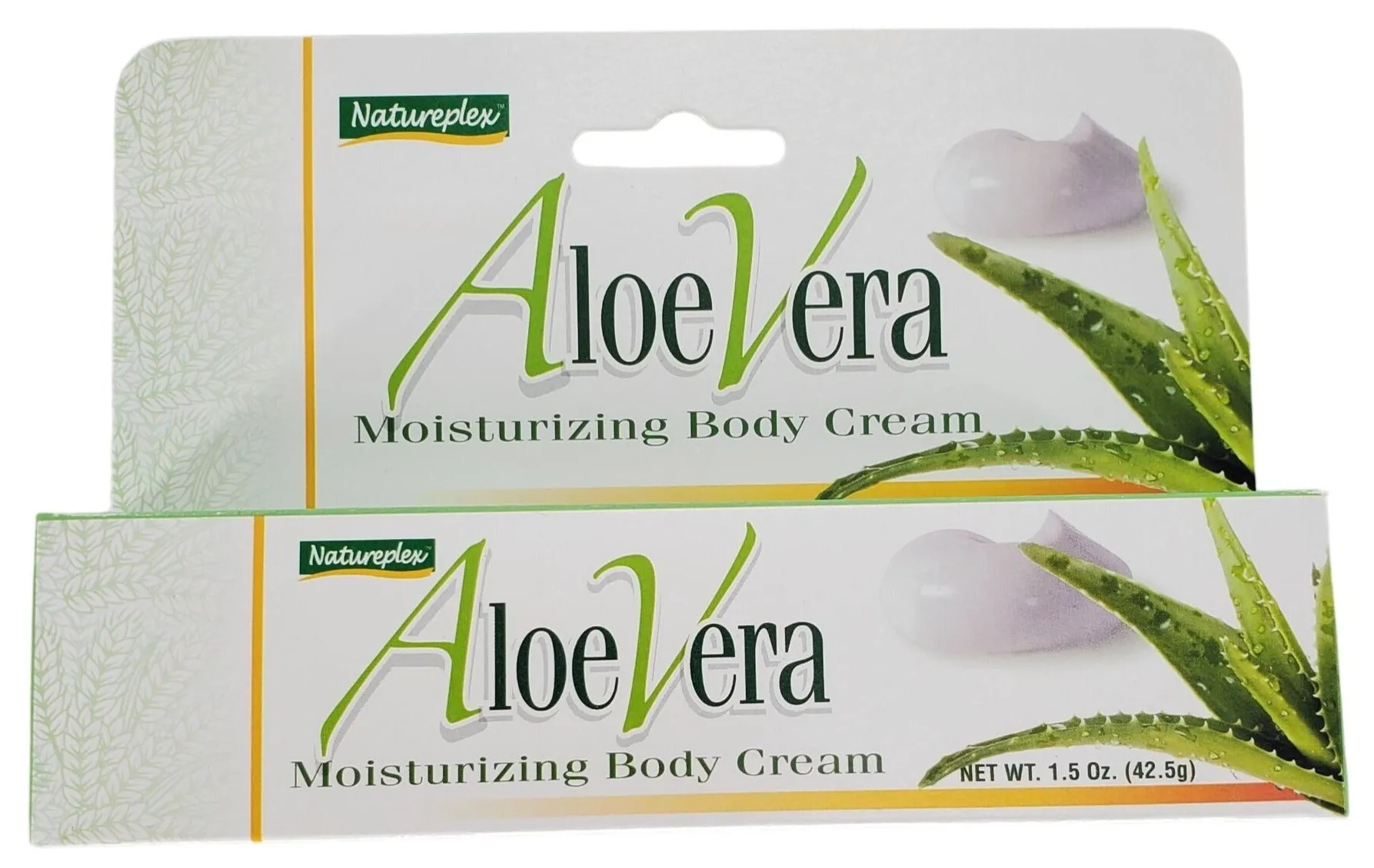 Natureplex Aloe Vera Moisturizing Body Cream 1.5oz