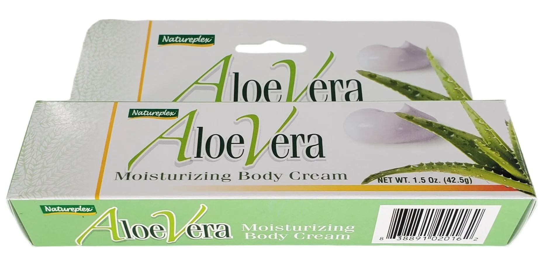 Natureplex Aloe Vera Moisturizing Body Cream 1.5oz