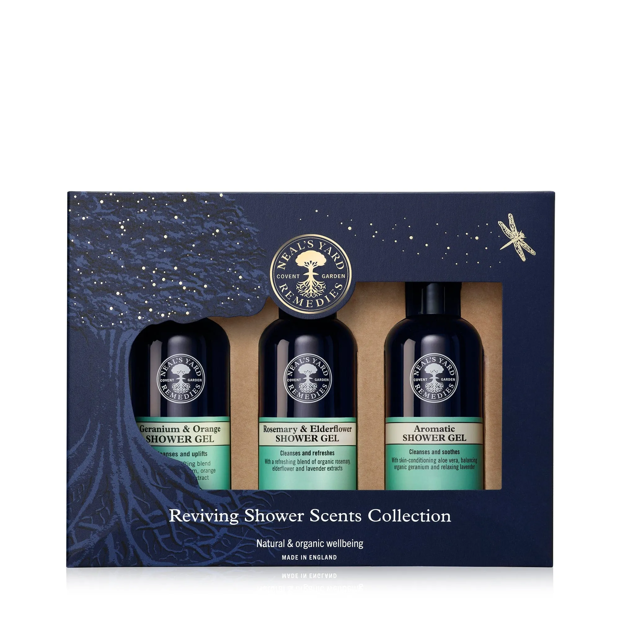 Neals Yard Reviving Shower Scents Collection 2023