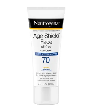 Neutrogena Age Shield Face Oil-Free Sunscreen Lotion - SPF 70