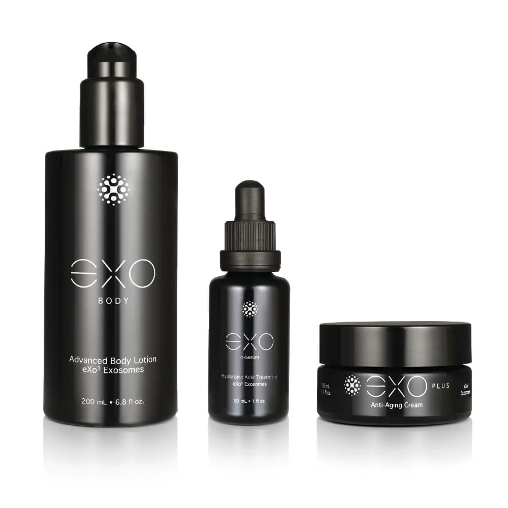 NICOLE'S BEAUTY BUNDLE: EXO BODY™, EXO PLUS™, and EXO H-SERUM™