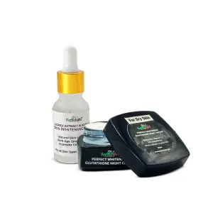 Night Cream   Whitening Serum