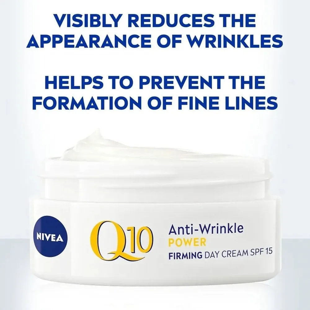 Nivea Q10 Power Anti-Wrinkle & Firming Day Cream SPF15 50ml