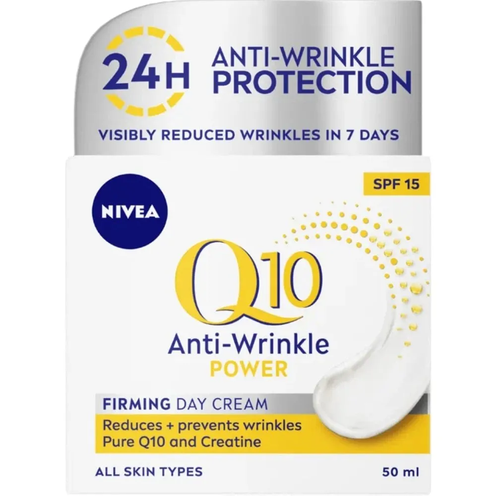 Nivea Q10 Power Anti-Wrinkle & Firming Day Cream SPF15 50ml