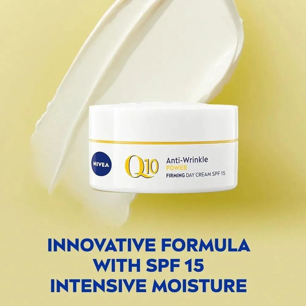 Nivea Q10 Power Anti-Wrinkle & Firming Day Cream SPF15 50ml