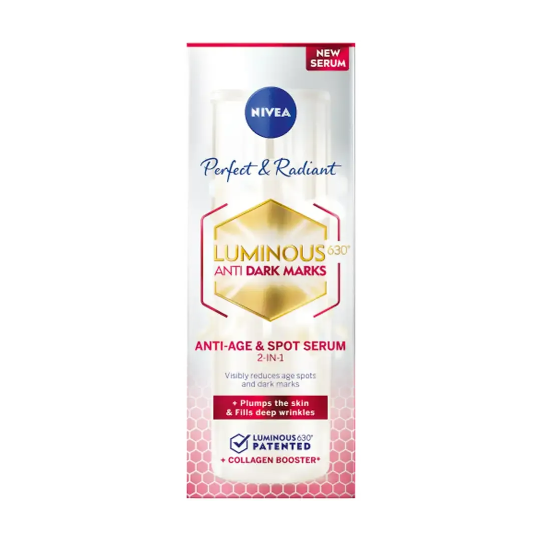 Nivea Luminous 630 Anti Dark 2-in-1 Anti-age & Spot Serum, 30ml