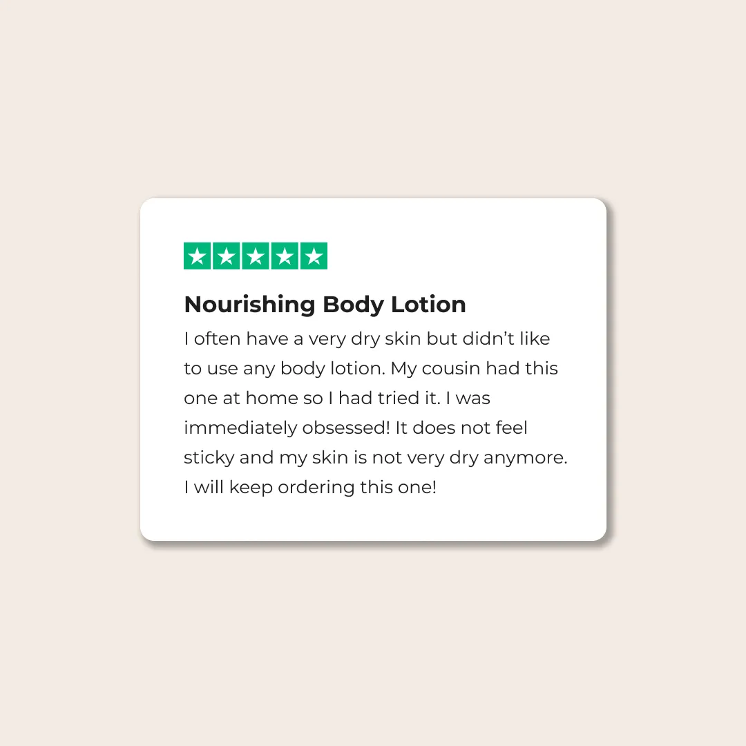 Nourishing Body Lotion