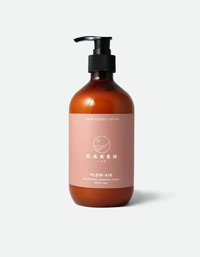 Oaken Lab - Hand & Body Lotion, Plein Air, 500ml