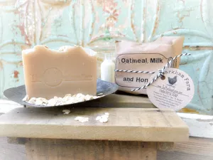 Oatmeal, Milk and Honey Soap Bar