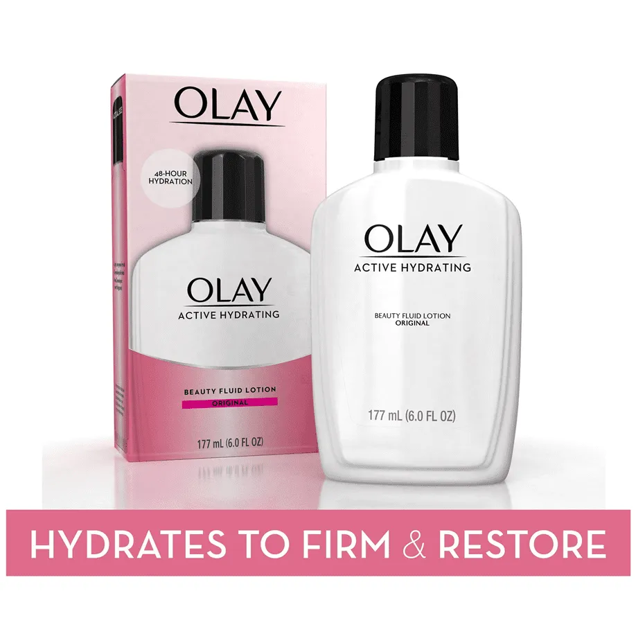 Olay Active Hydrating Beauty Moisturizing Lotion, 6 fl oz