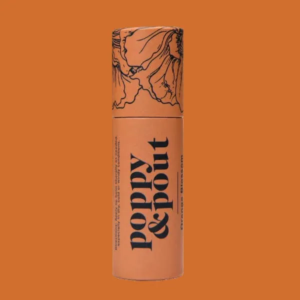 Orange Blossom Poppy & Pout Lip Balm