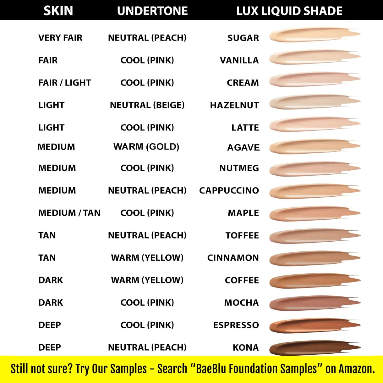 Organic Aloe-Based LUX Liquid Foundation, Natural Vegan Gluten-Free Made in USA, Coffee