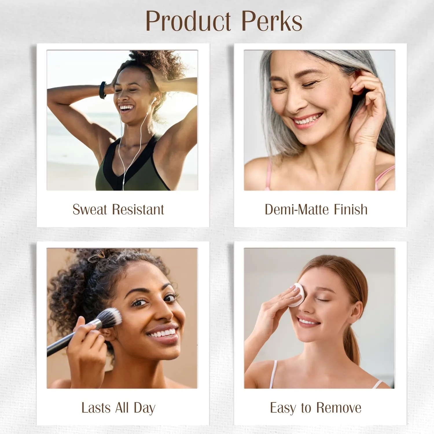Organic Aloe-Based LUX Liquid Foundation, Natural Vegan Gluten-Free Made in USA, Espresso
