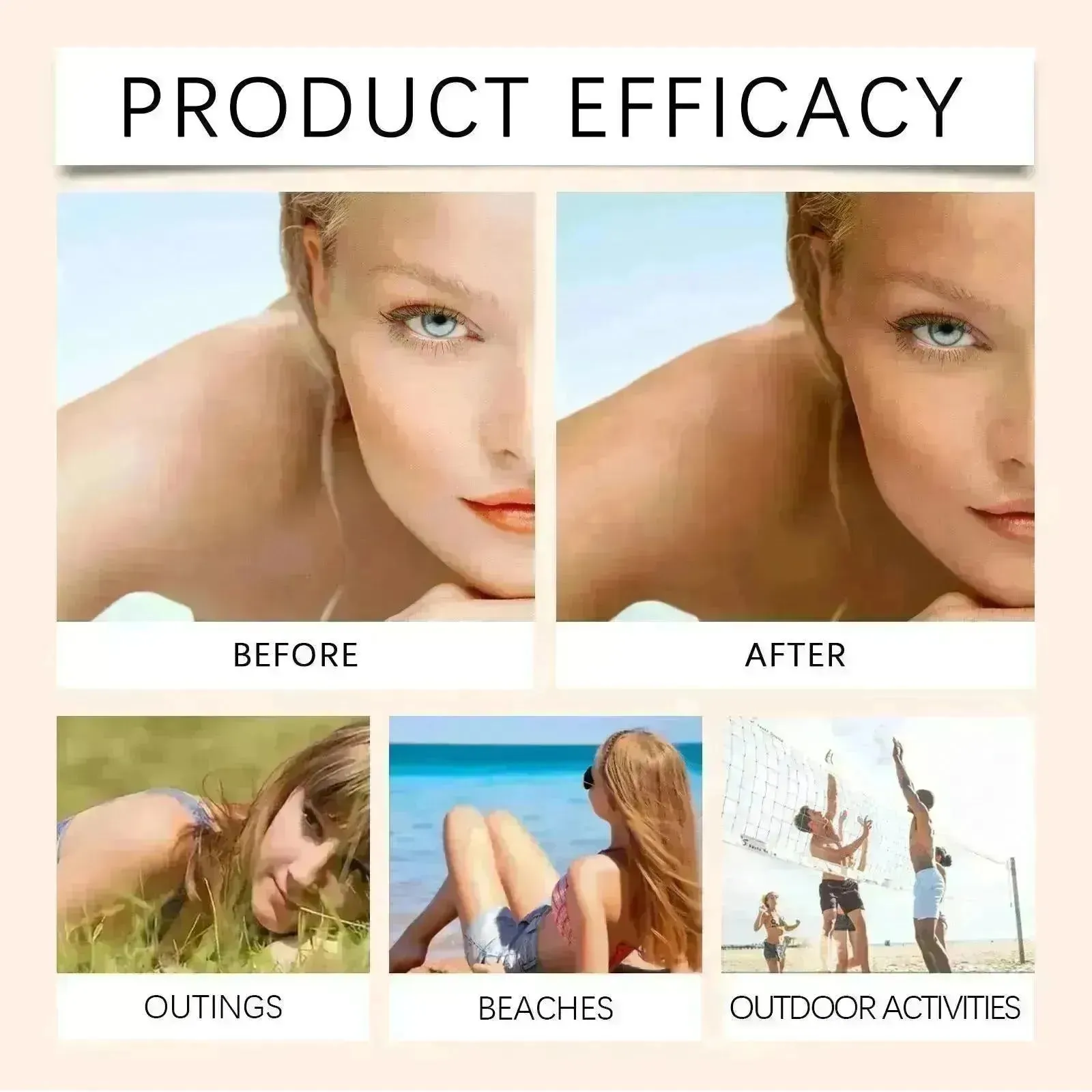 OUHOE Facial Anti-Dark Essence Even Uniform Skin tone Moisturizing Glowing Skin Care Solution
