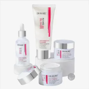 Pack of 4 Dr.Rashel Whitening Fade Cleanser, Whitening Fade Spots Serum, Whitening Day Cream & Whitening Fade Spots Night Cream