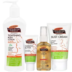 Palmers Cocoa Butter Formula New Moms 4-Piece After Pregnancy Skin Recovery Set