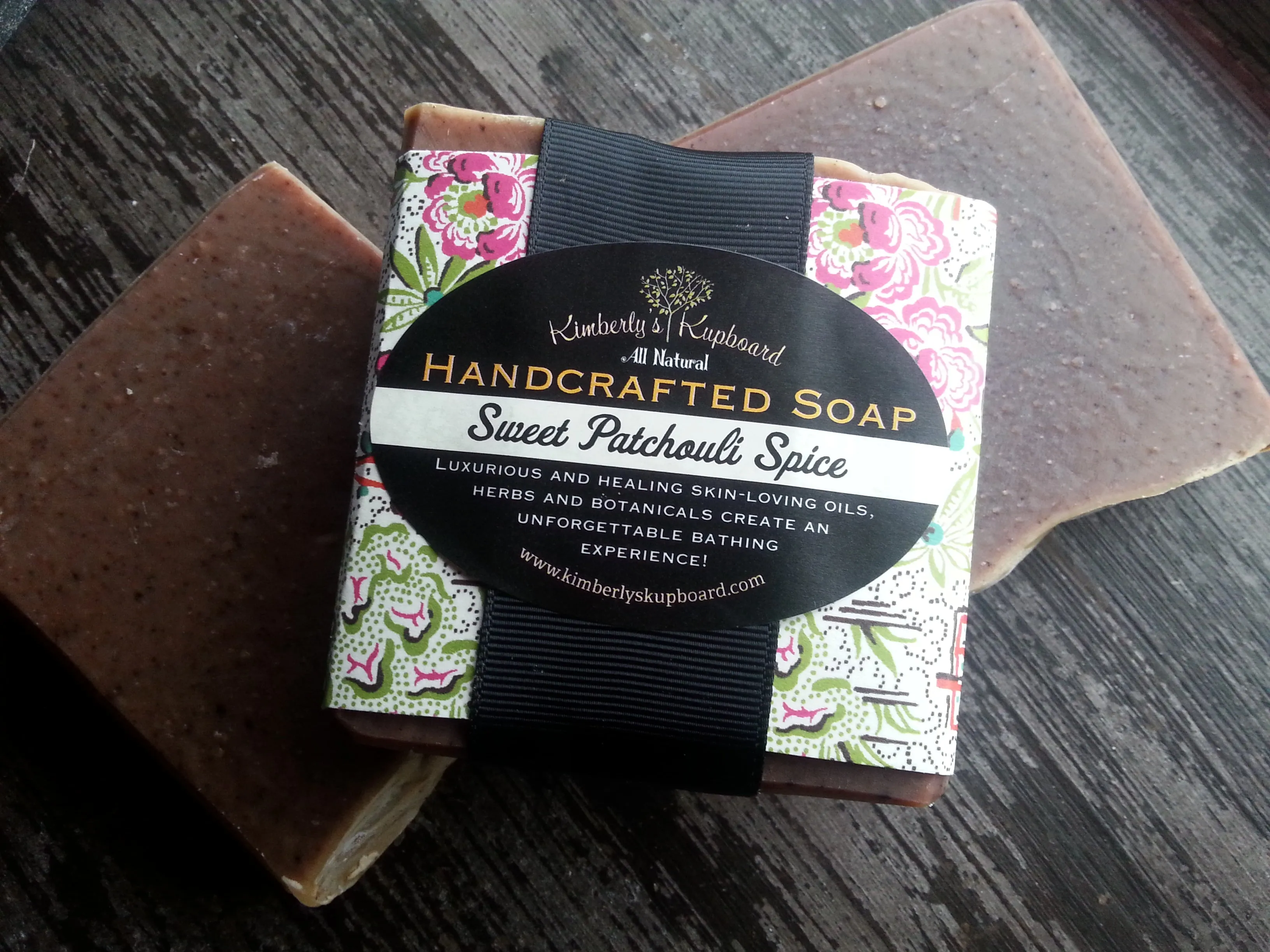 Patchouli Spice Soap--natural Cold Process Tallow Soap
