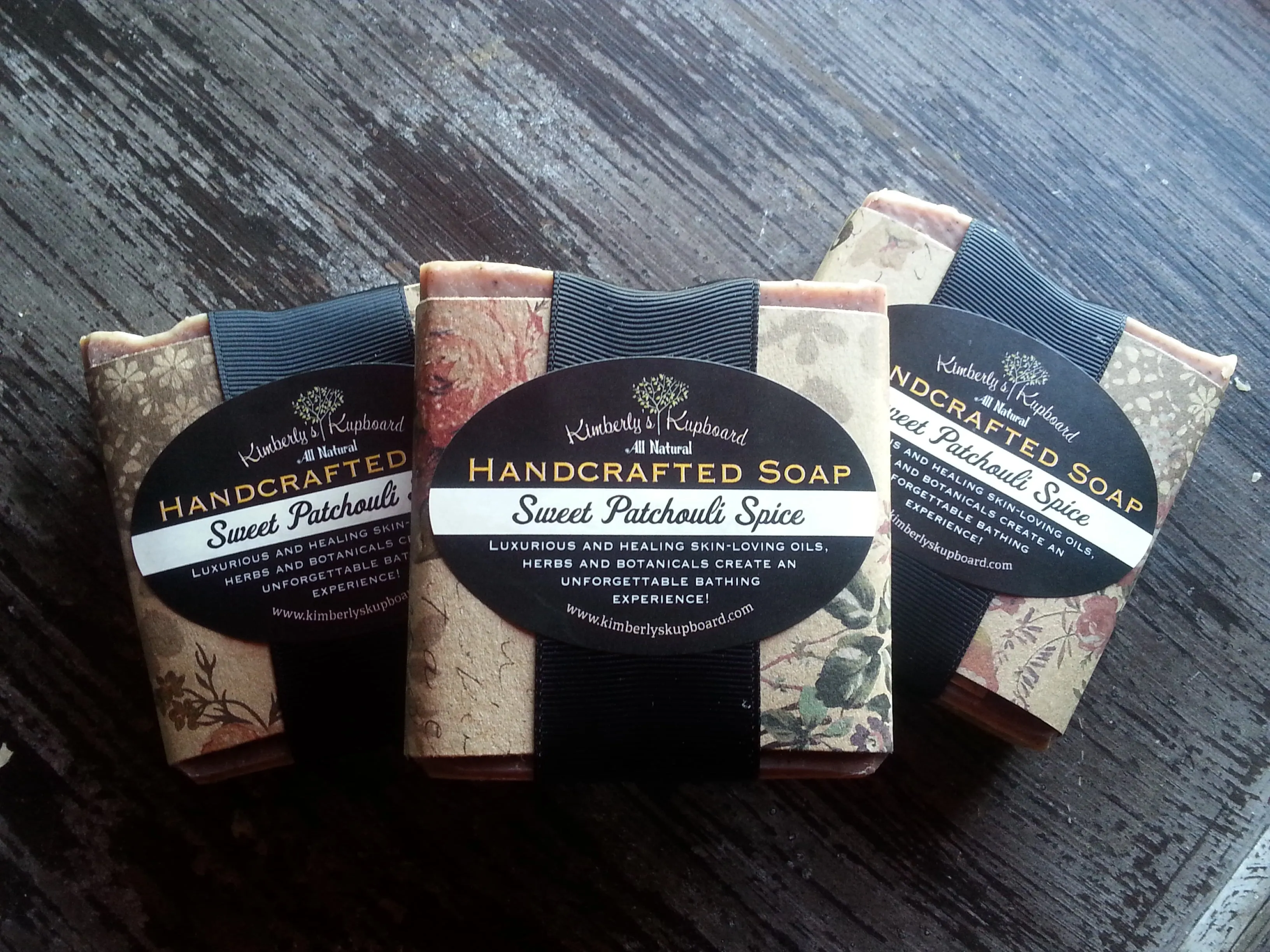 Patchouli Spice Soap--natural Cold Process Tallow Soap