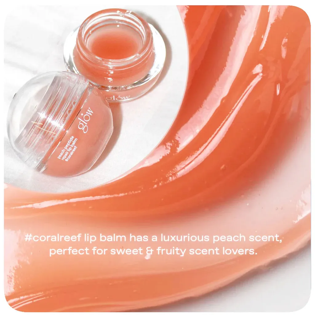 Peach Peptide Repair Lip Balm