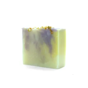 'Pear Freesia' Organic Vegan Soap 100g - Mineral Mica Powder & Jasmine