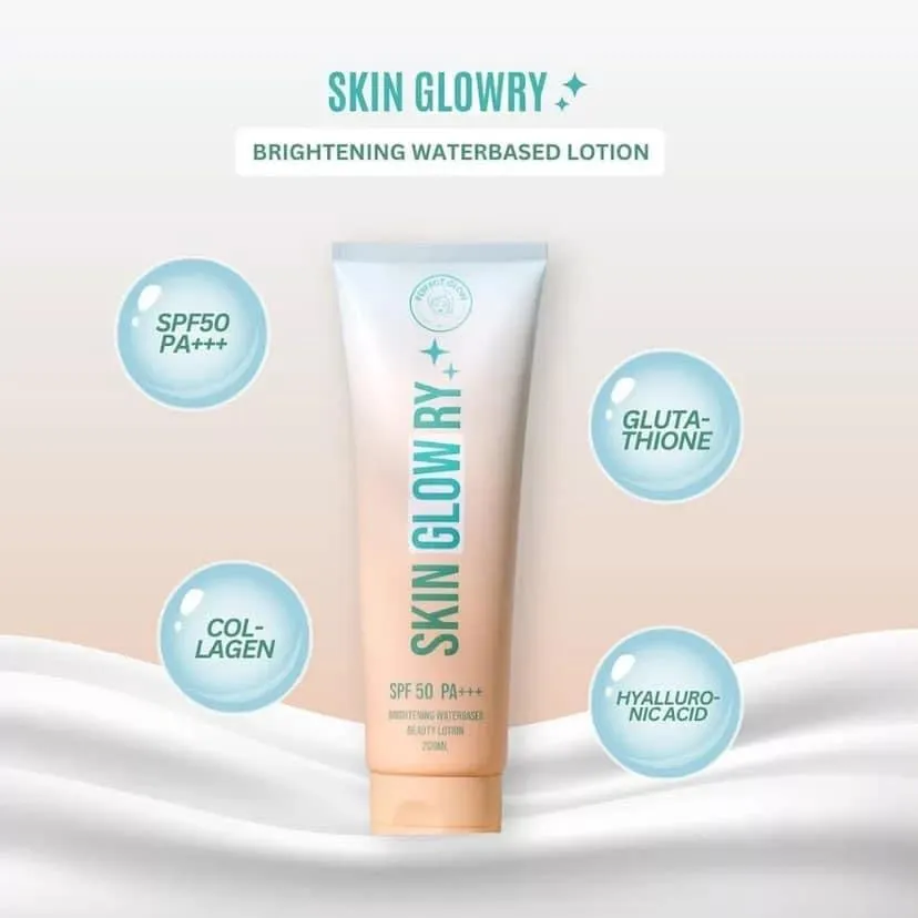 Perfect Glow - SKIN GLOW RY - Whitening Waterbased Brightening Lotion SOF 50 PA    - 200 ML