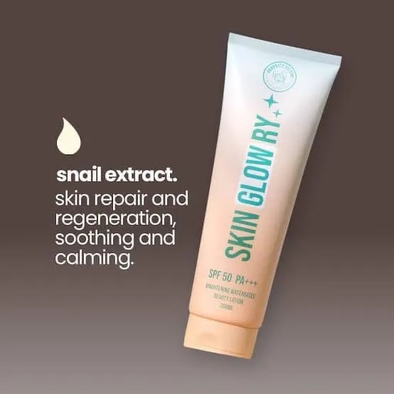 Perfect Glow - SKIN GLOW RY - Whitening Waterbased Brightening Lotion SOF 50 PA    - 200 ML