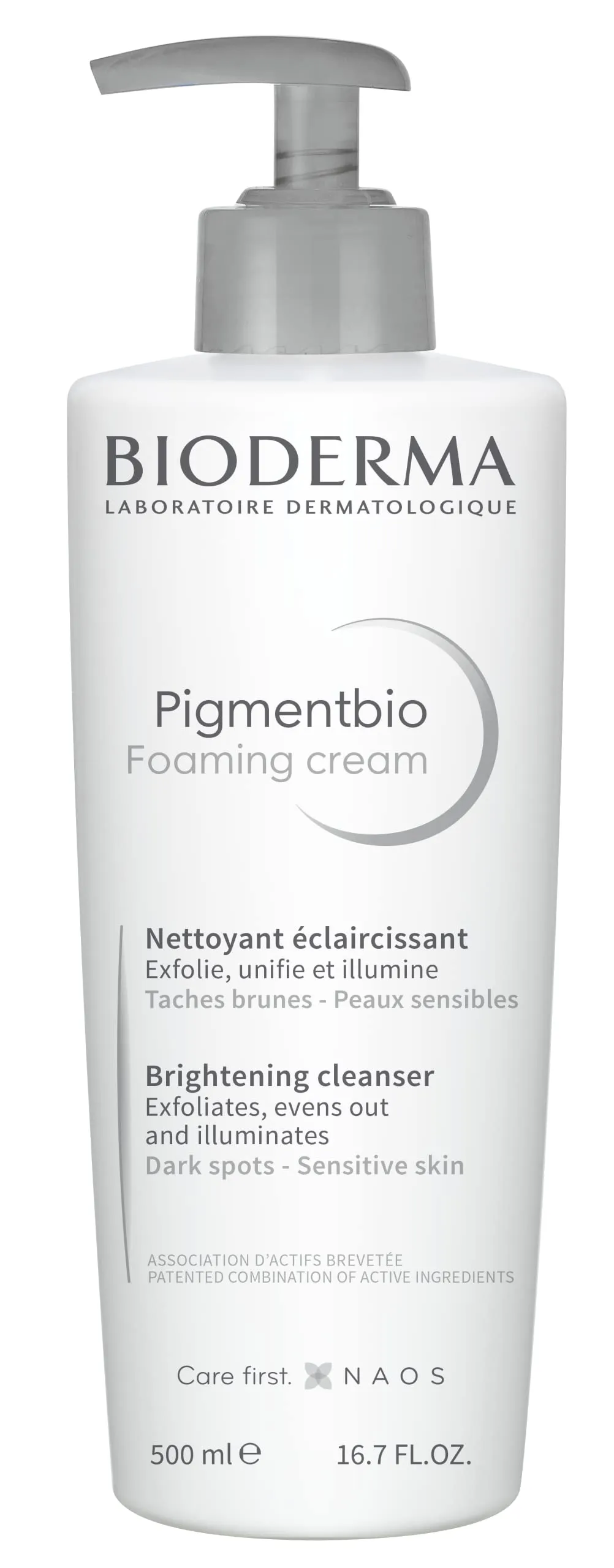 Pigmentbio Foaming Cream Pump 500ml